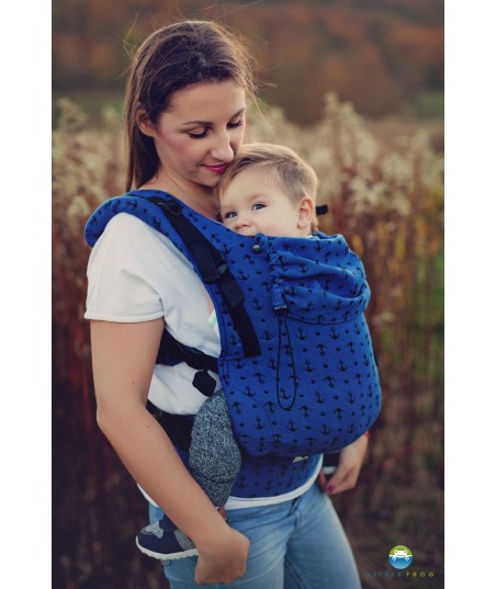 Little frog Toddler - Navy Anchors