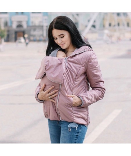 Veste de portage et de grossesse - rose - taille M