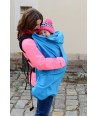 Couverture de portage en softshell KIBI - Bleu