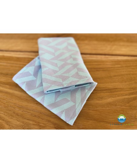 Paire de protège-bretelles Little frog - Milky Dust