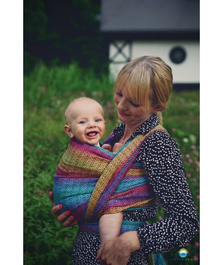 Echarpe tissée - In love - T7 (5,2 m)