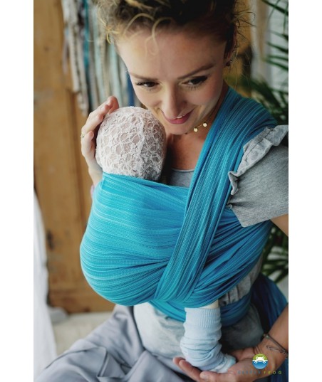 Echarpe T8 (5,6 M)- Aquamarine