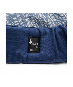 P'tit évo Mei tai hydride à click indigo