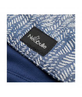 P'tit évo Mei tai hydride à click indigo