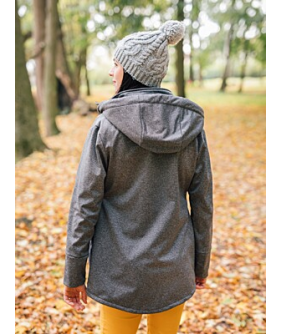 Veste de portage softshell - Be lenka - Gris Galet - 2 en 1