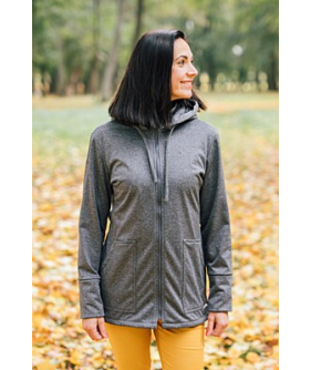 Veste de portage softshell - Be lenka - Gris Galet - 2 en 1