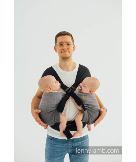 LennyTwin LITTLE HERRINGBONE OMBRE GREY