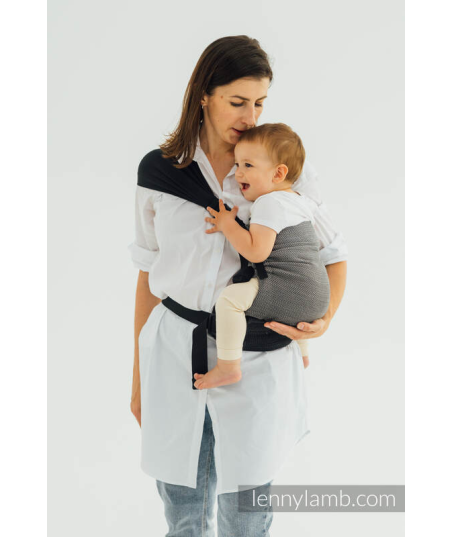 LennyHip LITTLE HERRINGBONE OMBRE GREY