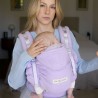 Hoodiecarrier 2 gaze de coton lilas