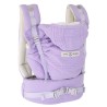Hoodiecarrier 2 gaze de coton lilas